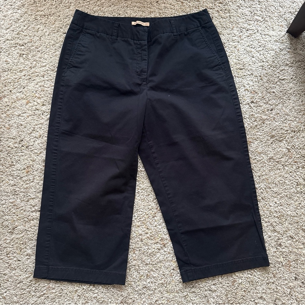 Women’s Covington slenderizing fit cropped twill pants size 12